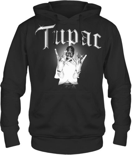 Tupac B&w West Coast Photo Hoodie Xl 31781849a4 - Tupac B&w West Coast Photo Hoodie Xl 31781849a4 - Apparel