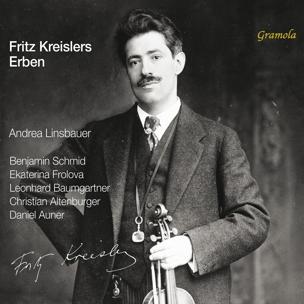the album cover for Daniel Auner - Fritz Kreisler's Heirs