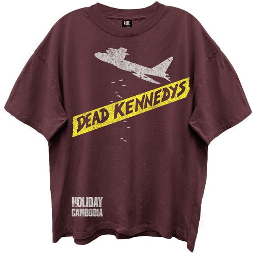 Dead Kennedys Holiday Tshirt Lg Maroon Tsgv100dka3 - Dead Kennedys Holiday Tshirt Lg Maroon Tsgv100dka3 - Apparel