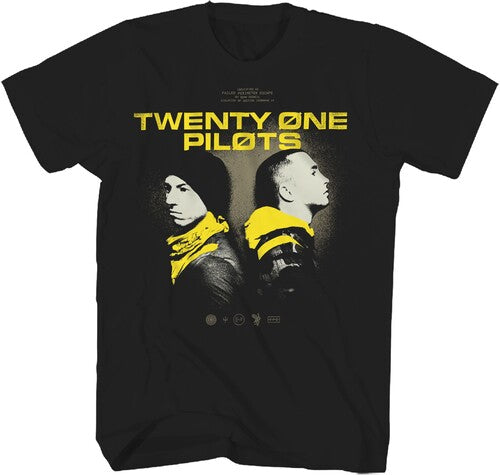 Twenty One Pilots Back 2 Back Tshirt Xl 20top011a4 - Twenty One Pilots Back 2 Back Tshirt Xl 20top011a4 - Apparel