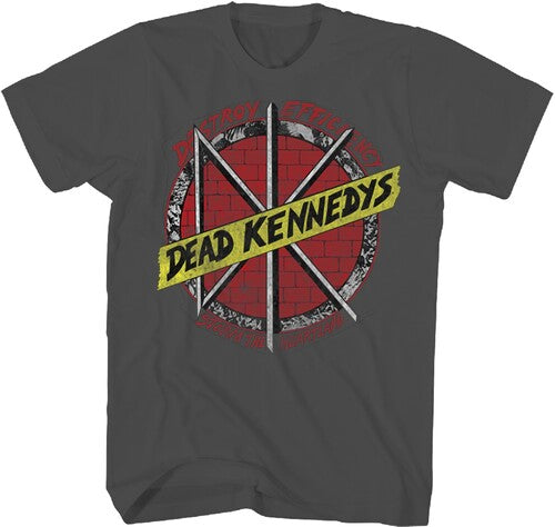 Dead Kennedys Destroy Tshirt Lg Char Ts0003dka3 - Dead Kennedys Destroy Tshirt Lg Char Ts0003dka3 - Apparel