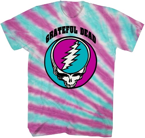 Grateful Dead Steal Face Tdye Tshirt Lg 21gfd121a3 - Grateful Dead Steal Face Tdye Tshirt Lg 21gfd121a3 - Apparel