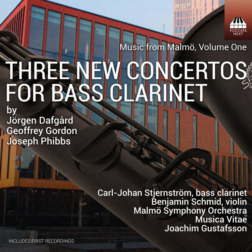 Three New Cons For Bass Clarinet Music CD