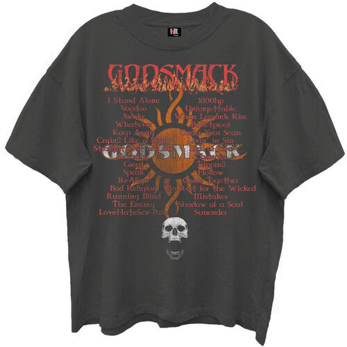 Godsmack Greatest Hits Tshirt Xl Blk Tsgv101gdsa4 - Godsmack Greatest Hits Tshirt Xl Blk Tsgv101gdsa4 - Apparel