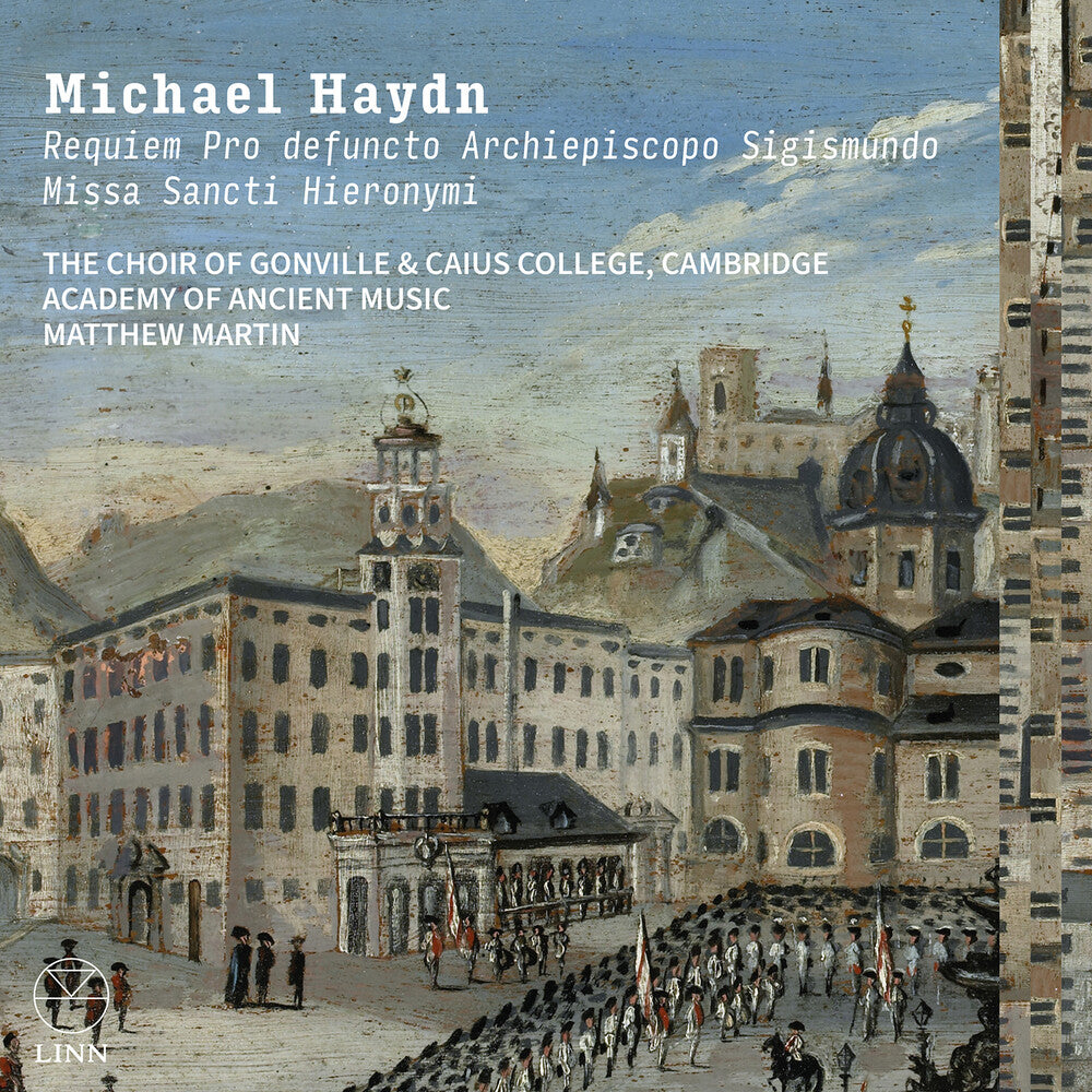 the album cover for Cambridge The Choir Of Gonville & Caius College - Michael Haydn: Requiem Pro Defuncto Archiepiscopo