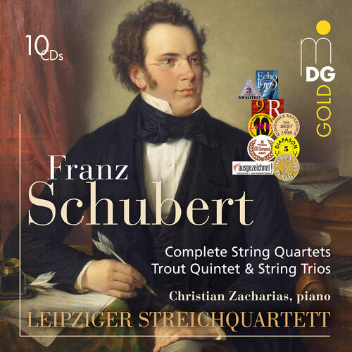 Leipziger Streichquartett - Schubert: Complete String Quartets & Trout Quintet - Music CD