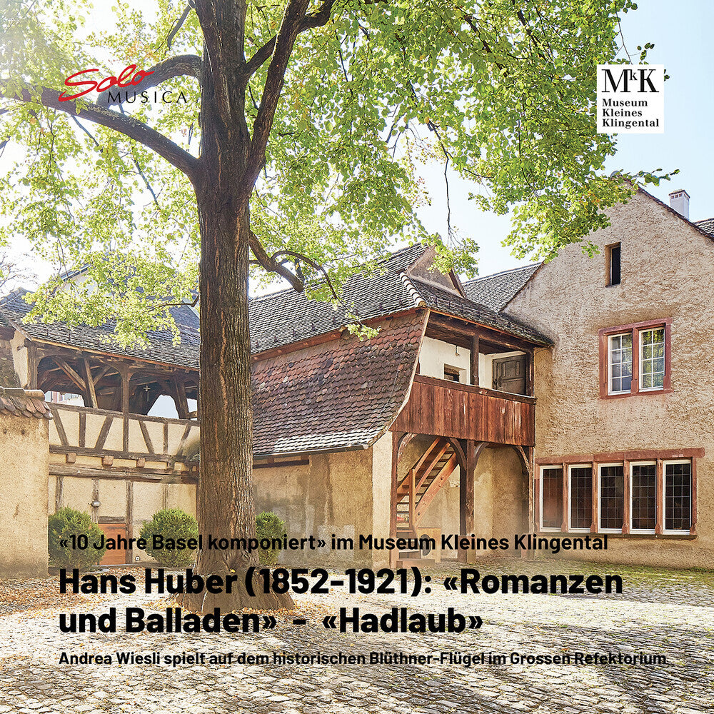 the album cover for Andrea Wiesli - 10 Jahre Basel Komponiert - Hans Huber Romanzen U