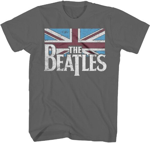 Beatles Distressed Union Jack Shirt Sm 2061110403 - Beatles Distressed Union Jack Shirt Sm 2061110403 - Apparel