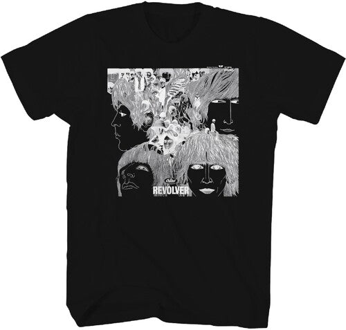 Beatles Revolver Tshirt Shrt Slv Large 2061103805 - Beatles Revolver Tshirt Shrt Slv Large 2061103805 - Apparel