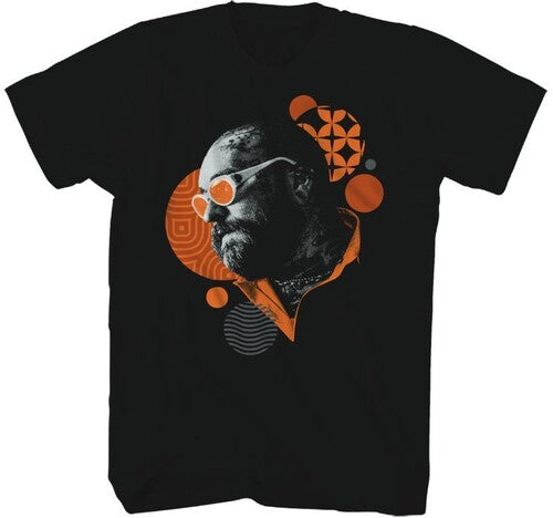 Teddy Swims Pattern Head Tshirt Med Blk 24tsw007a2 - Teddy Swims Pattern Head Tshirt Med Blk 24tsw007a2 - Apparel