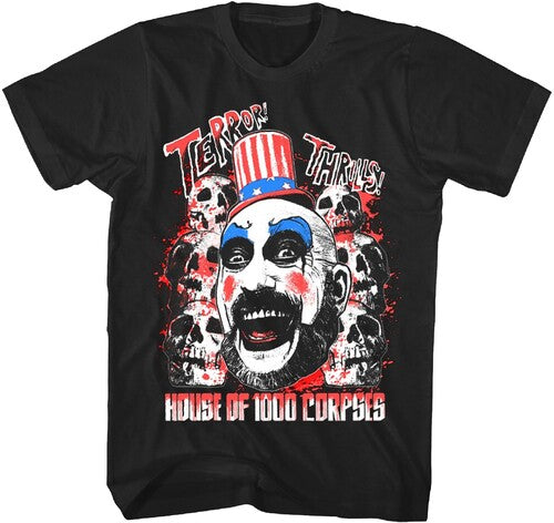 House 1k Corpse Cpt Splding Tshirt Med Ts4409htca2 - House 1k Corpse Cpt Splding Tshirt Med Ts4409htca2 - Apparel