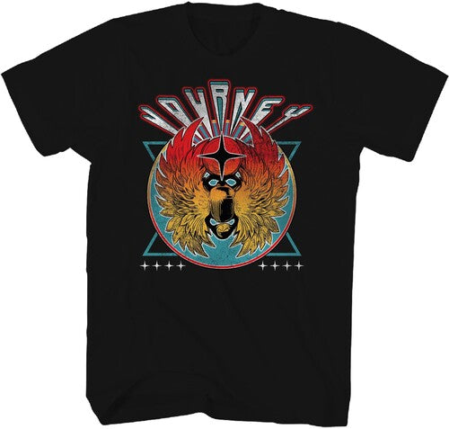 Journey Star Logo Tshirt Large Blk Ts0002jora3 - Journey Star Logo Tshirt Large Blk Ts0002jora3 - Apparel