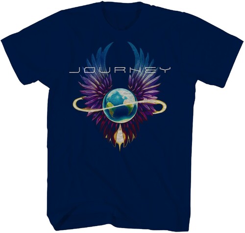 Journey Infinity Wings Tshirt 3xl Blue Ts0003jora6 - Journey Infinity Wings Tshirt 3xl Blue Ts0003jora6 - Apparel