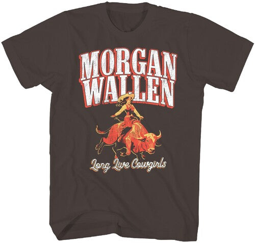 Morgan Wallen Cowgirls Tshirt 2xl Brown 39541048a5 - Morgan Wallen Cowgirls Tshirt 2xl Brown 39541048a5 - Apparel