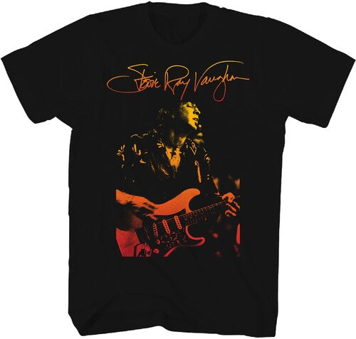 Stevie Ray Vaughan Signatre Tshirt 2xl Ts0001srva5 - Stevie Ray Vaughan Signatre Tshirt 2xl Ts0001srva5 - Apparel