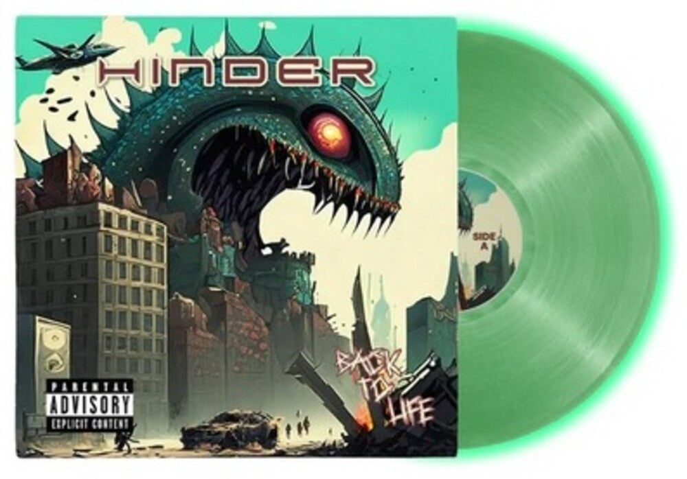 Hinder - Back To Life [Colored Vinyl] (Min) Vinyl Record