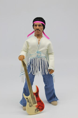8in Jimi Hendrix - Woodstock W/flocked Hair - 8in Jimi Hendrix - Woodstock W/flocked Hair - Collectibles