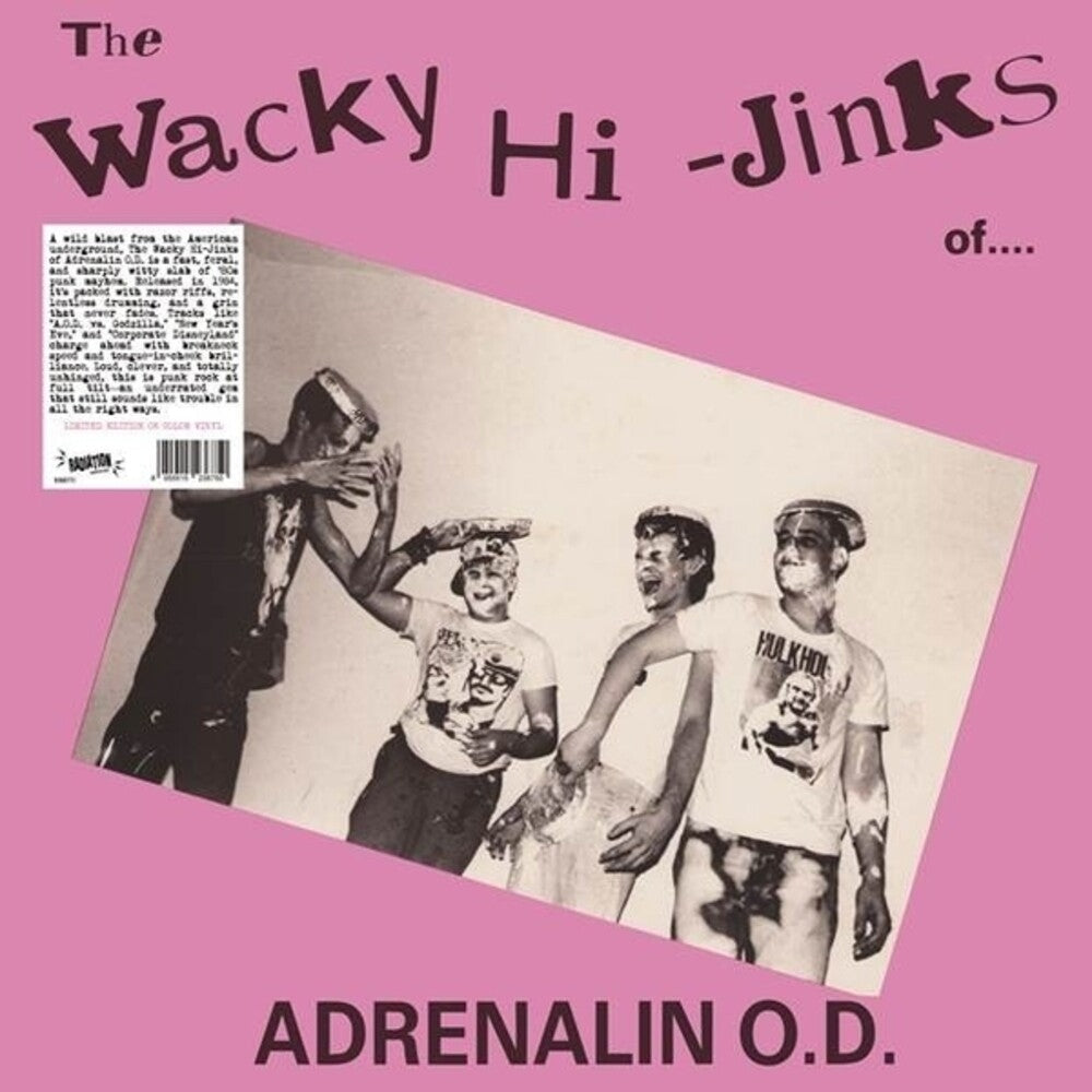 Wacky Hi-Jinks Of Adrenalin Od [Colored Vinyl] Vinyl Record