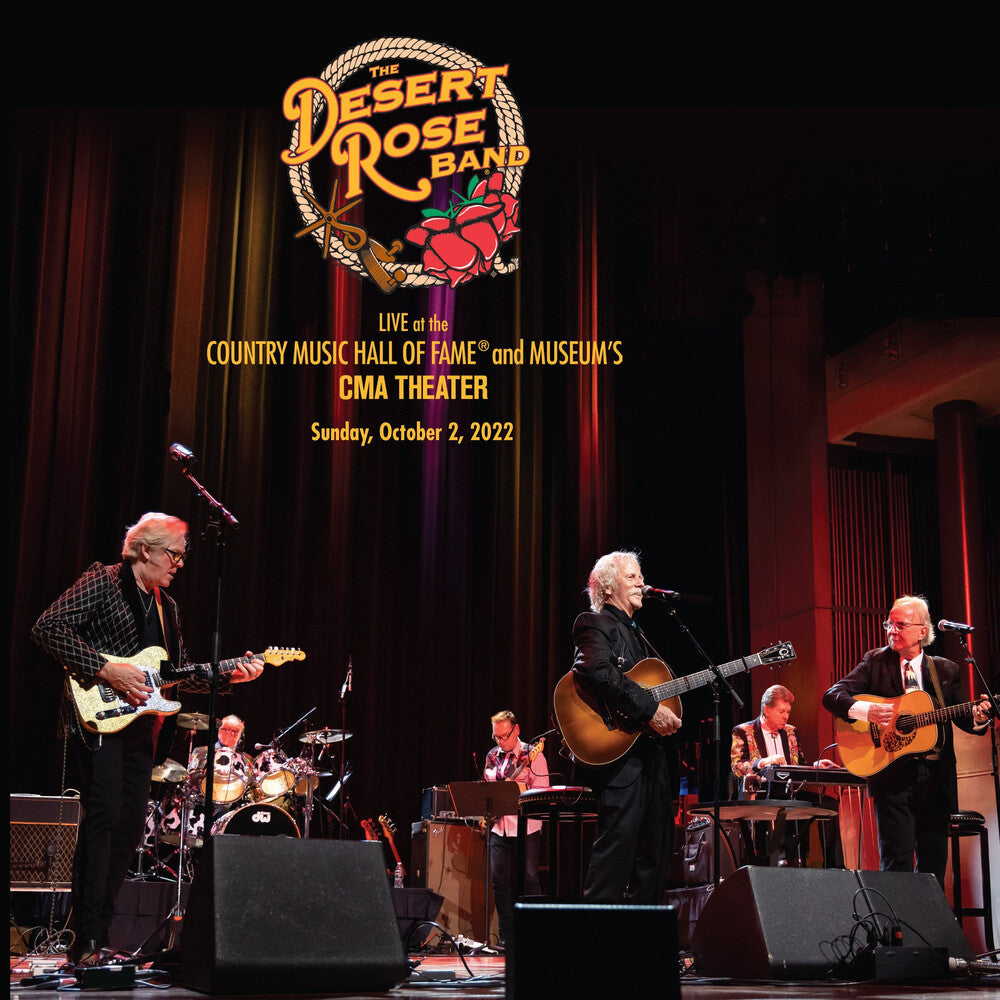 Desert Rose Band - Live At The Country Music Hall Of Fame 10-2-22 [LP] Vinyl Record