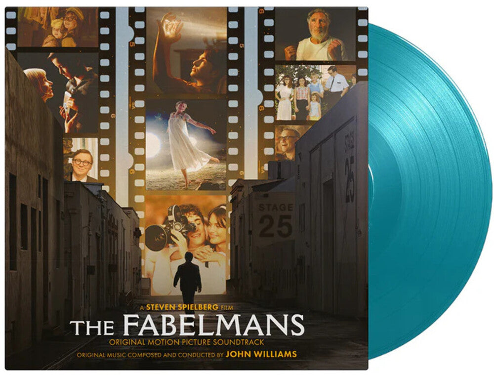 the album cover for John Williams  (Colv) (Ltd) (Ogv) (Trq) (Hol) - Fabelmans - O.S.T. [Colored Vinyl] [Limited Edition] [180 Gram] (Trq) (Hol)