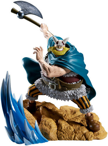 Banpresto One Piece Senkozekkei Brogy Statue - Banpresto One Piece Senkozekkei Brogy Statue - Collectibles