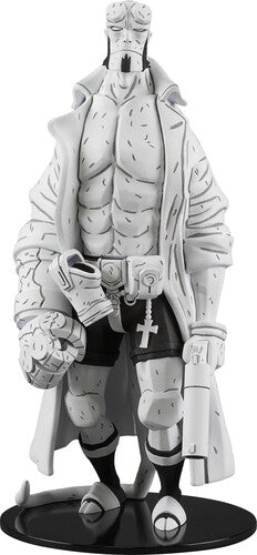 Hellboy 30th Anniversary Vinyl Figure B&w Variant - Hellboy 30th Anniversary Vinyl Figure B&w Variant - Collectibles