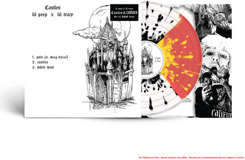Lil Peep - Castles I & II [White/Black/Red & Yellow Splatter] Vinyl Record