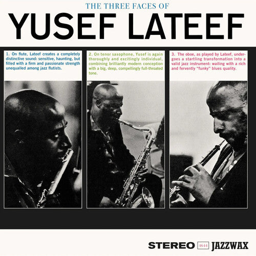 Lateef,yusef - Three Faces Of Yusef Lateef - Vinyl Record