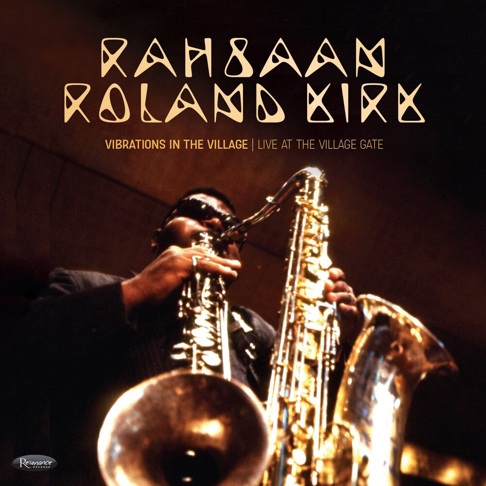the album cover for Rahsaan Kirk  Roland - Vibrations In The Village: Live Village Gate (Rsd) [RSD Black Friday 2025]
