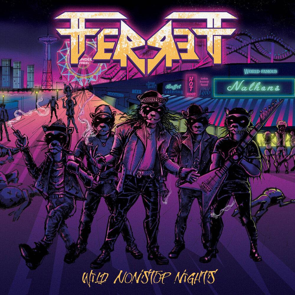 the album cover for FerreTT - Wild Nonstop Nights