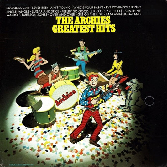 Archies - Archies Greatest Hits [Clear Vinyl] [Limited Edition] (Red) (Aniv) Vinyl Record
