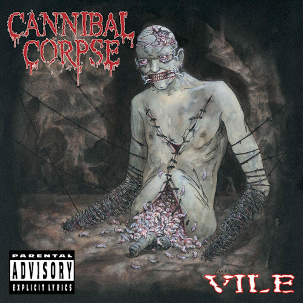 the album cover for Cannibal Corpse - Vile