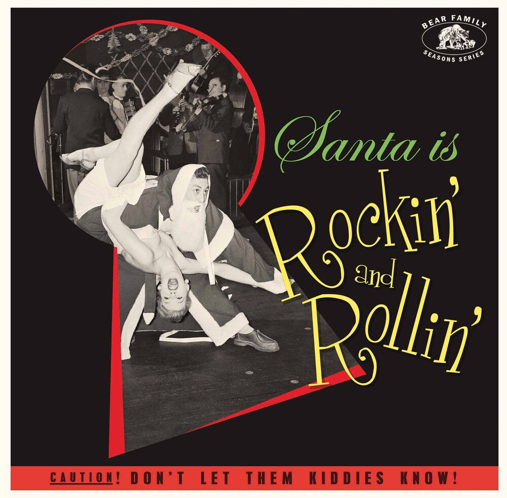 Santa Is Rockin' And Rollin' / Various [Colored Vinyl] Vinyl Record
