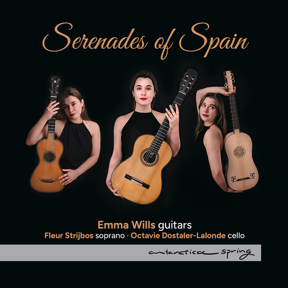 the album cover for Emma Wills - Serenades Of Spain