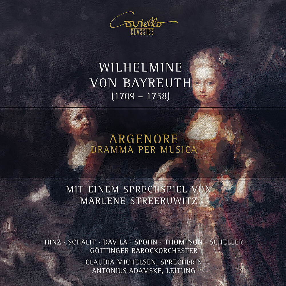 the album cover for Magdalena Hinz - Argenore