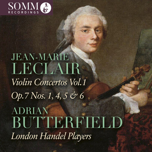 Butterfield,adrian - Jean-marie Leclair: Vn Cons Vol. 1 - Op. 7 Nos. - Music CD