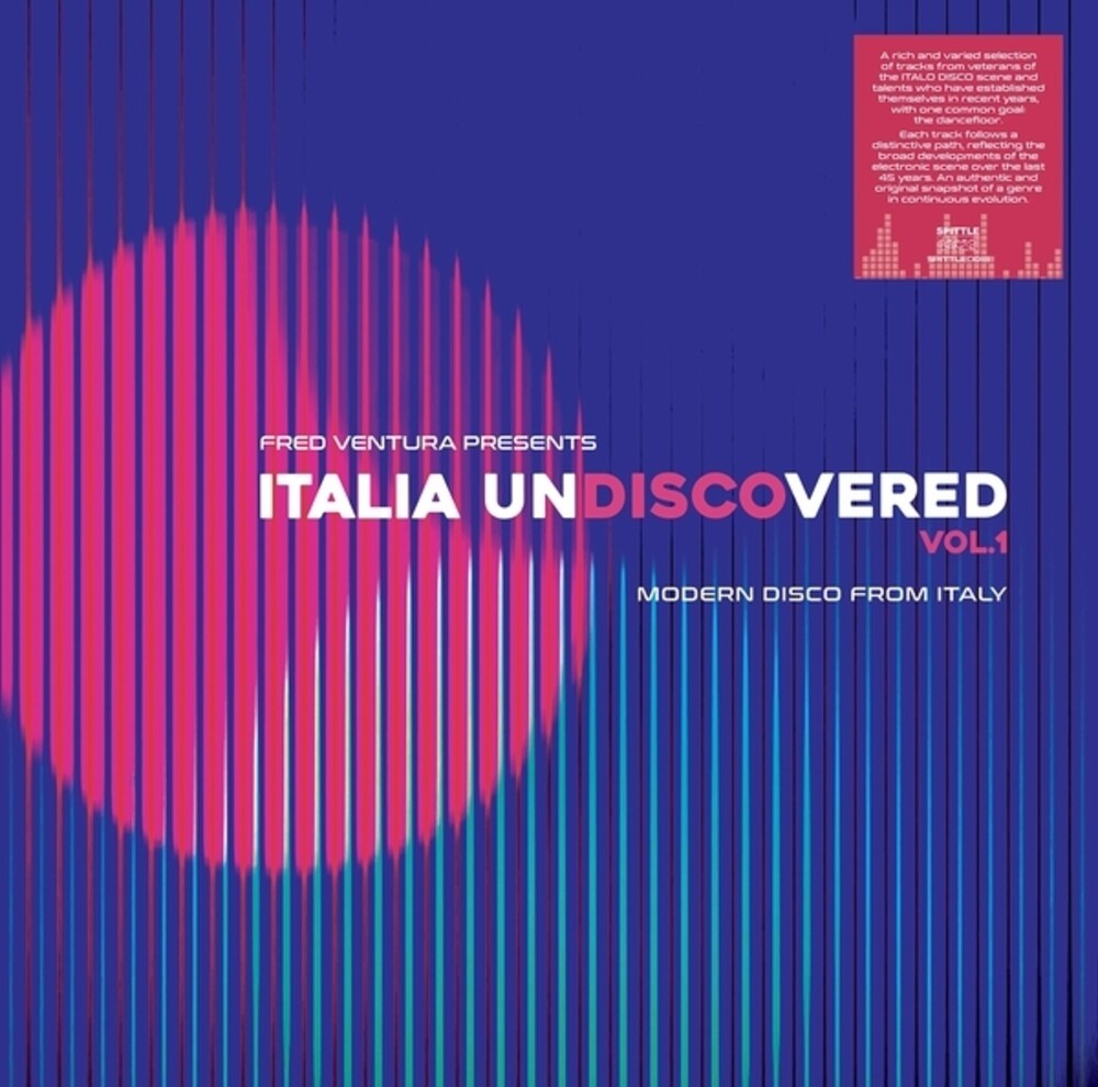 Fred Ventura Presents Italia Undiscovered 1 / Var [LP] Vinyl Record
