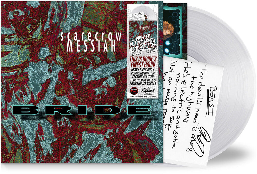 Scarecrow Messiah - Clear Glass Vial [LP] Vinyl Record