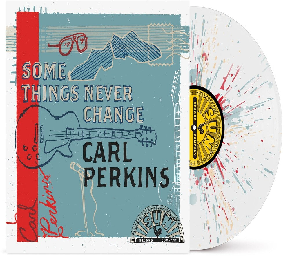 Carl Perkins - Some Things Never Change - Blue (Blue) [Colored Vinyl] Vinyl Record