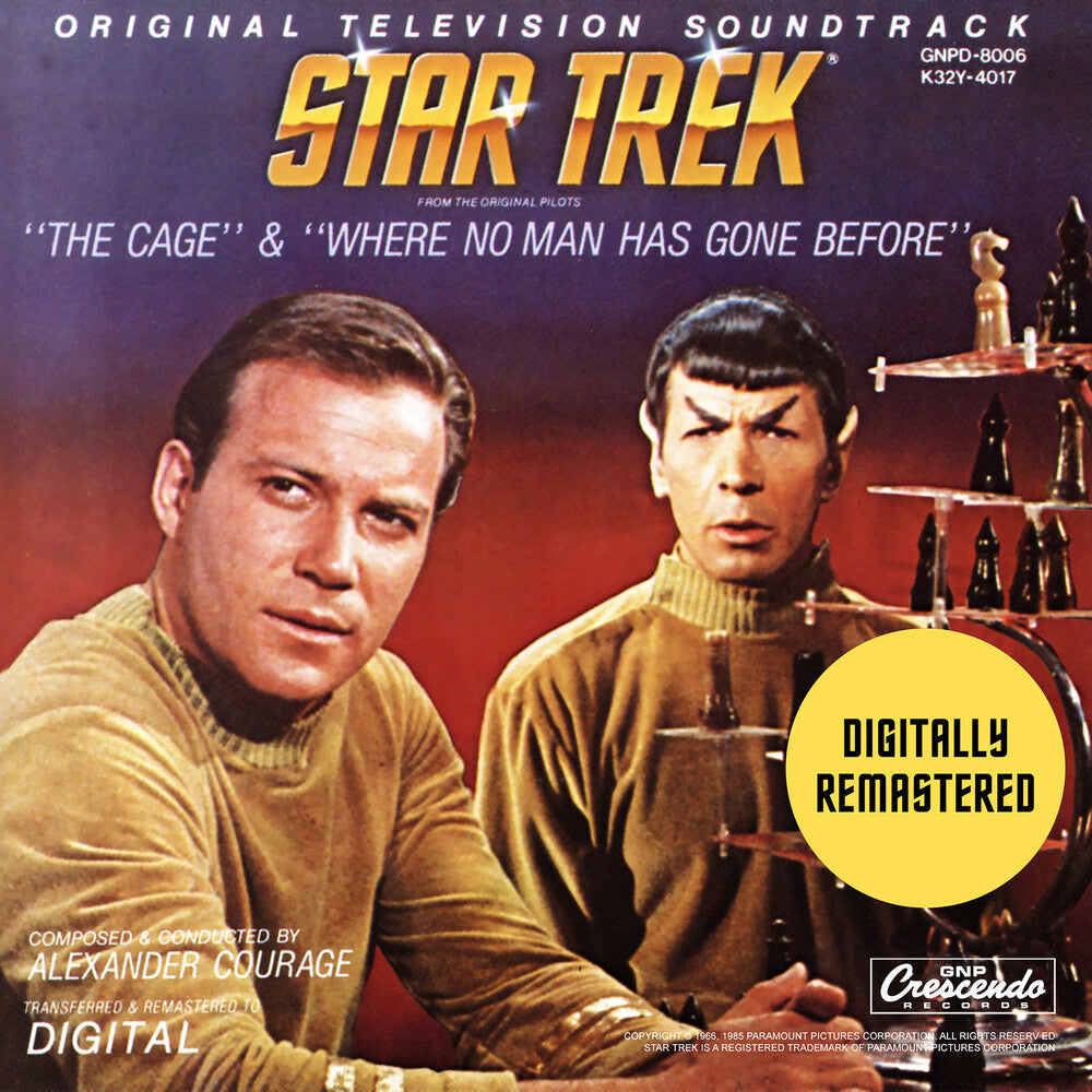 Star Trek: The Cage & Where No Man Has Gone - Ost Music CD