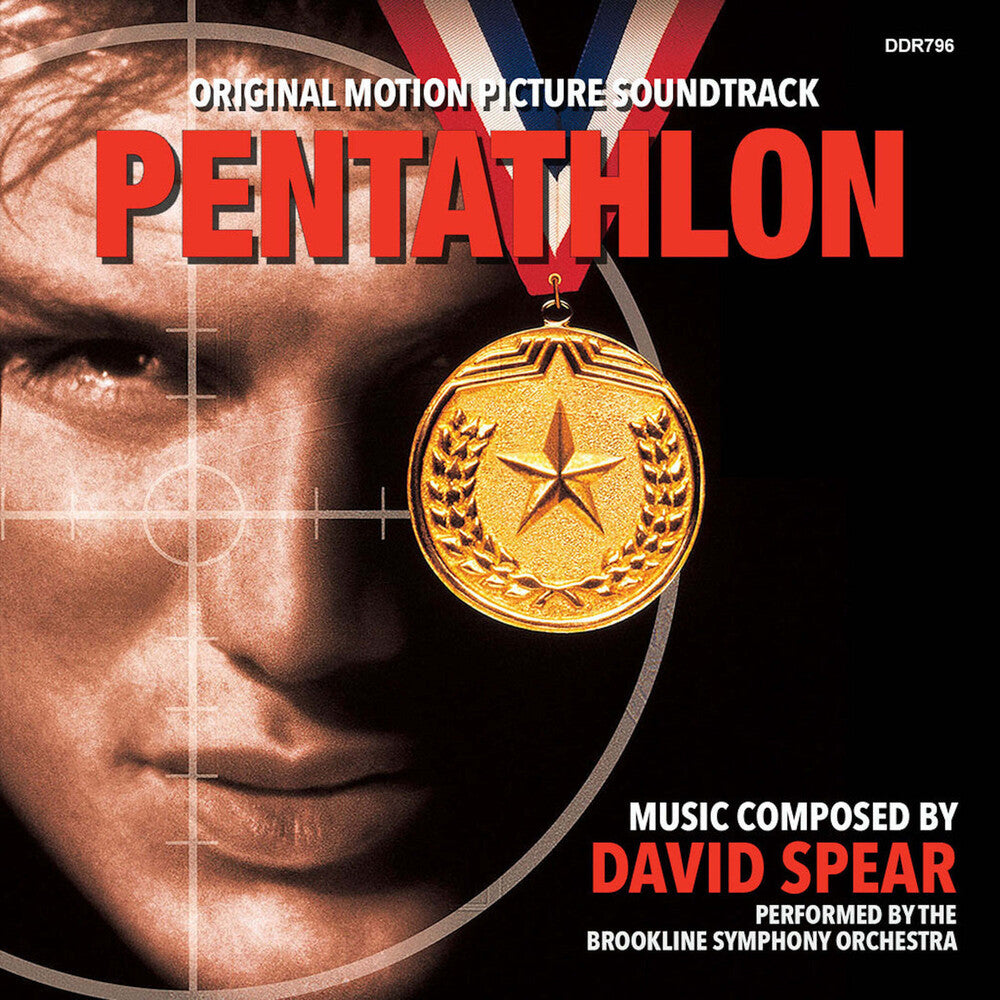 the album cover for David Spear - Pentathlon - O.S.T.