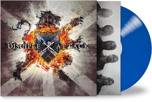 Disicple - Attack - Opaque Radical Blue - Vinyl Record