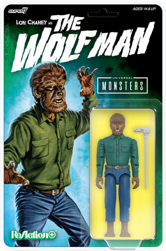 Universal Monsters Reaction 01 - Wolf Man - Universal Monsters Reaction 01 - Wolf Man - Collectibles