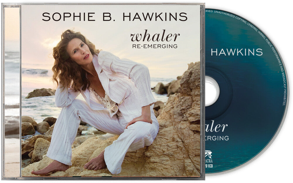 the album cover for Sophie B. Hawkins - Whaler Re-Emerging
