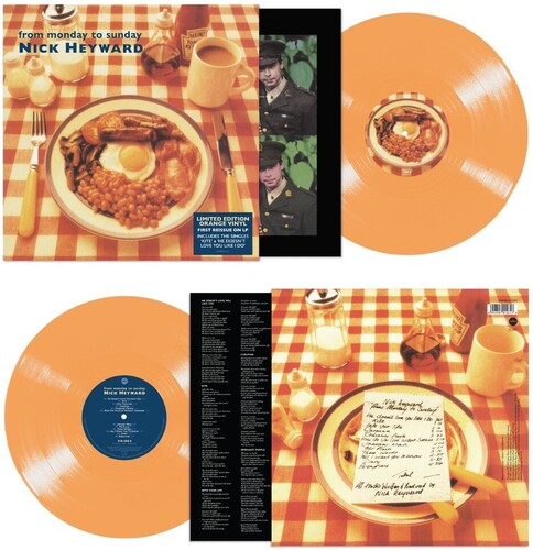 Nick Heyward - From Monday To Sunday [Orange] Vinyl Record