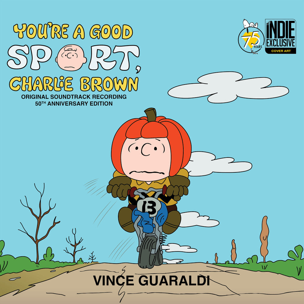 the album cover for Vince Guaraldi - You're A Good Sport, Charlie Brown -  [CD w/Exclusive Album Art]