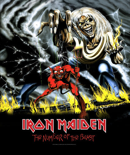 Rocksax Iron Maiden Blnk Number Of The Beast 50x60 - Rocksax Iron Maiden Blnk Number Of The Beast 50x60 - Special Products
