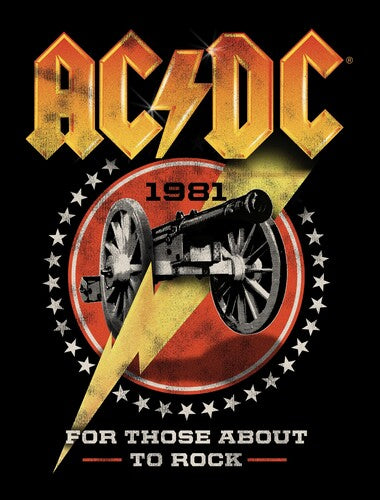 Rocksax Ac/dc Blnk For Those About To Rock 60x80 - Rocksax Ac/dc Blnk For Those About To Rock 60x80 - Special Products