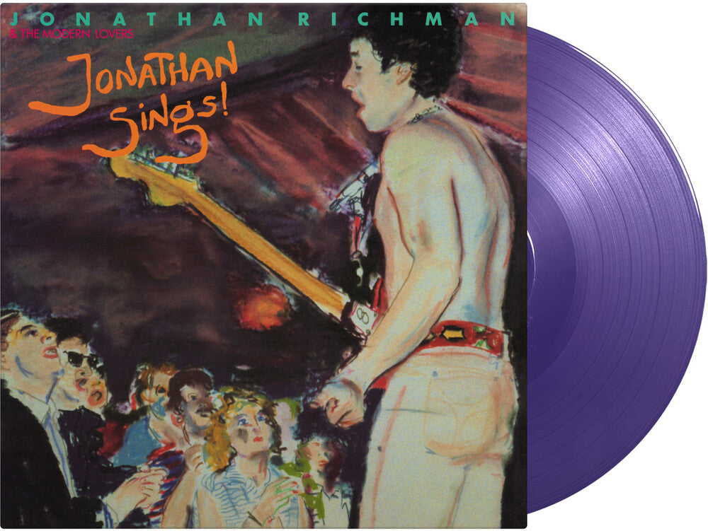 the album cover for Jonathan Richman  & The Modern Lovers - Jonathan Sings [Colored Vinyl] [Limited Edition] [180 Gram] (Purp) (Hol)