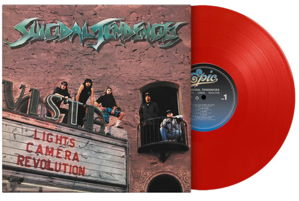 Suicidal Tendencies - Lights Camera Revolution [Colored Vinyl] [Limited Edition] [180 Gram] (Red) Vinyl Record